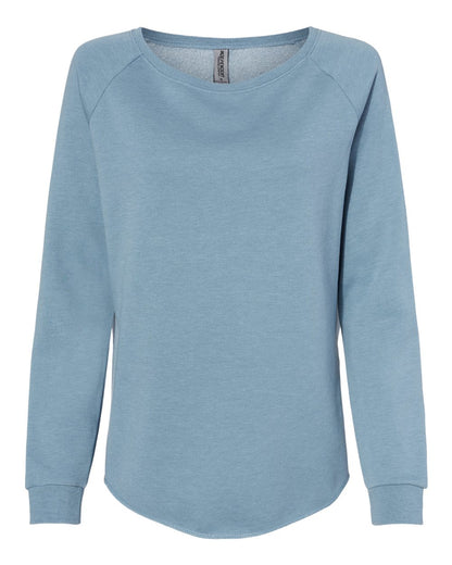 Women's California Wave Wash Crewneck Sweatshirt - PRM2000