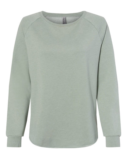 Women's California Wave Wash Crewneck Sweatshirt - PRM2000