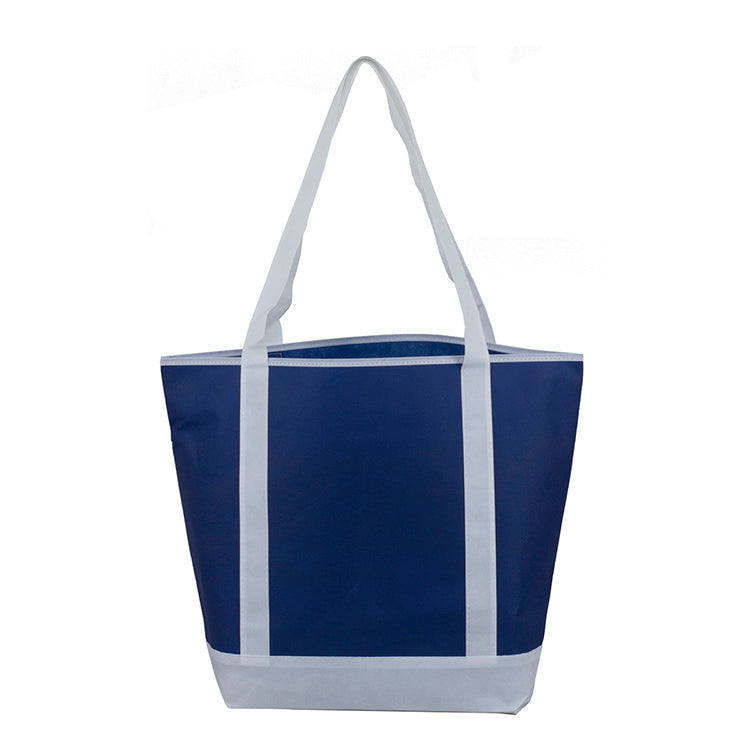 17-1/2"W x 13-1/2"H x 6"Gusset - "THE LIBERTY" Corporate, Travel and Beach Tote Bag