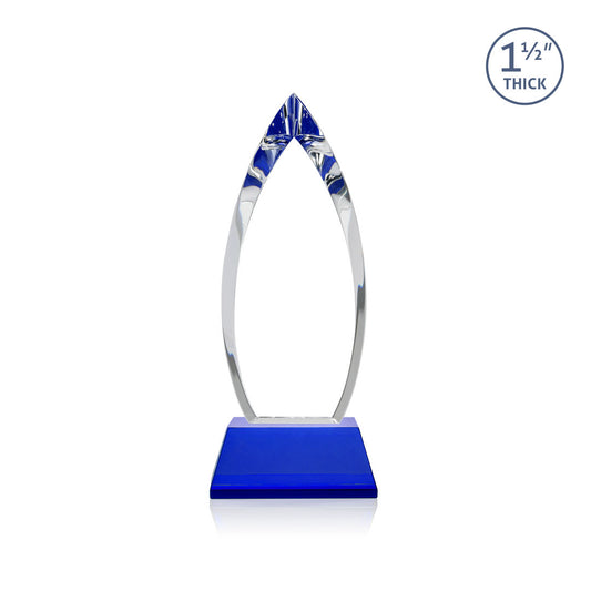 Fortier VividPrint™ Award on Entwhistle Base - Blue