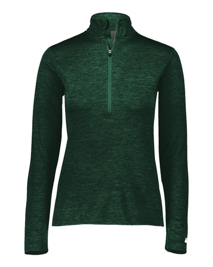Women's Striated Quarter-Zip Pullover - QZ7EAX
