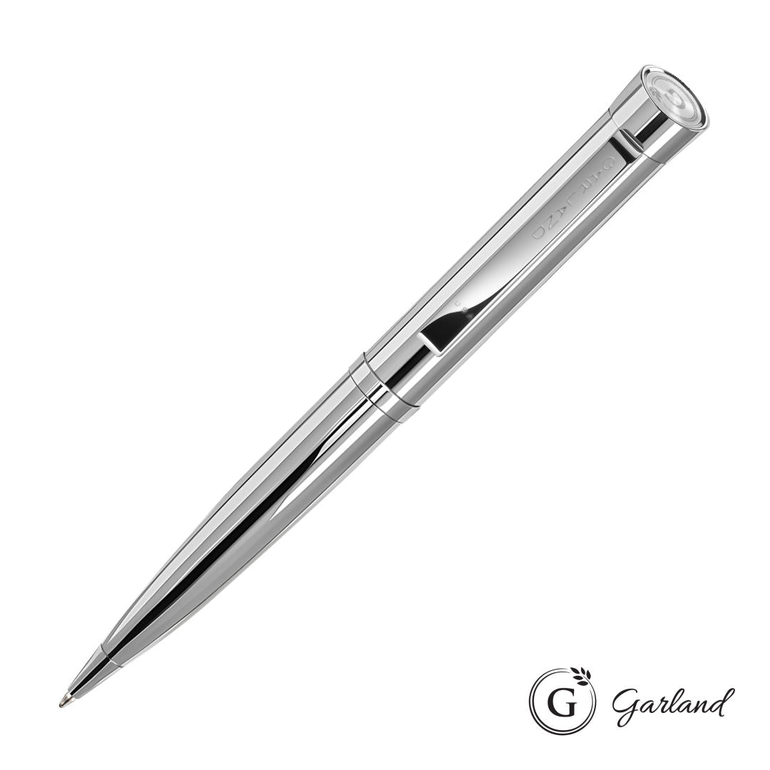 Garland® Executive Signature Emblem Twist Pen - Chrome