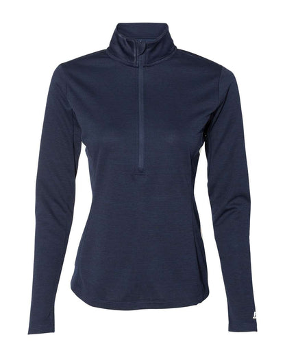 Women's Striated Quarter-Zip Pullover - QZ7EAX