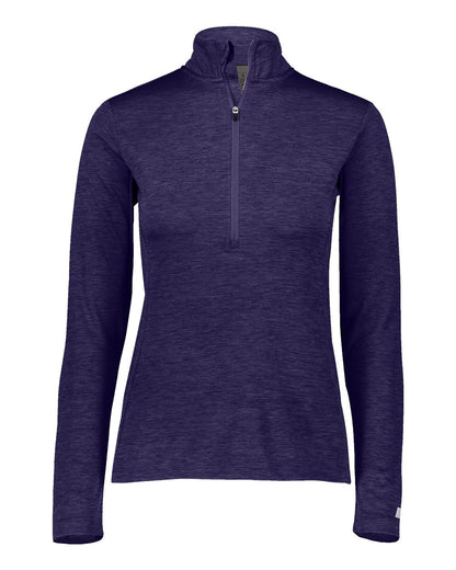 Women's Striated Quarter-Zip Pullover - QZ7EAX