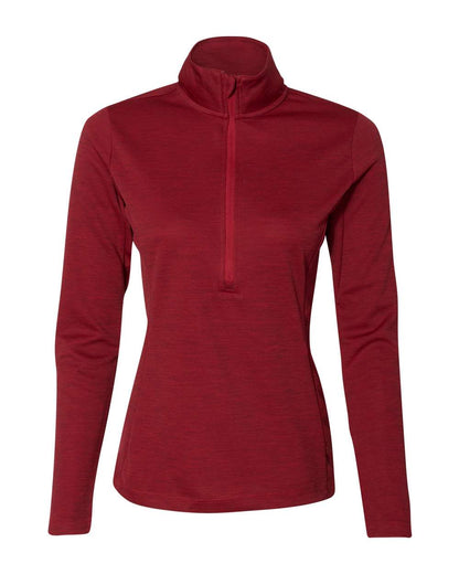 Women's Striated Quarter-Zip Pullover - QZ7EAX
