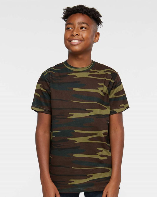 Youth Camouflage T-Shirt - 2207