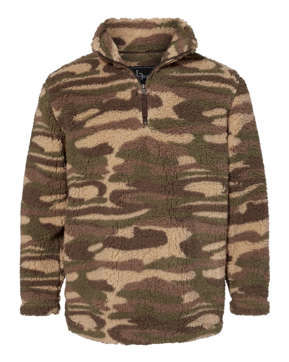 Unisex Sherpa Fleece Quarter-Zip Pullover - Q10