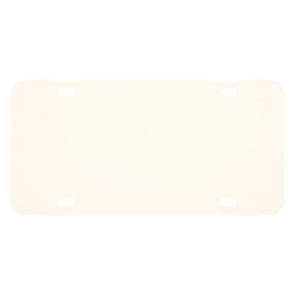 Custom License Plate 0.075
