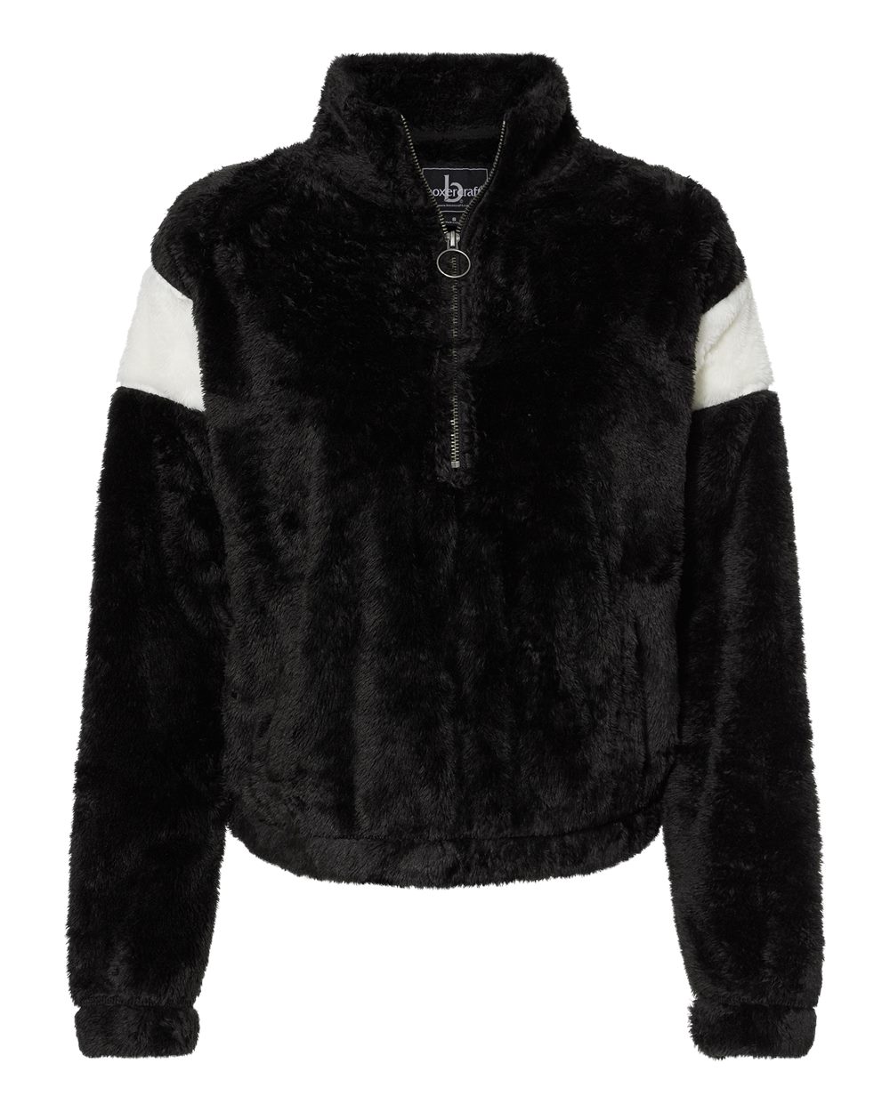 Women's Remy Fuzzy Fleece Quarter-Zip Pullover - FZ04