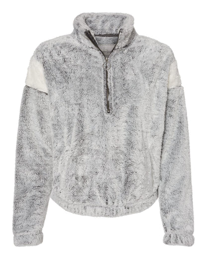 Women's Remy Fuzzy Fleece Quarter-Zip Pullover - FZ04
