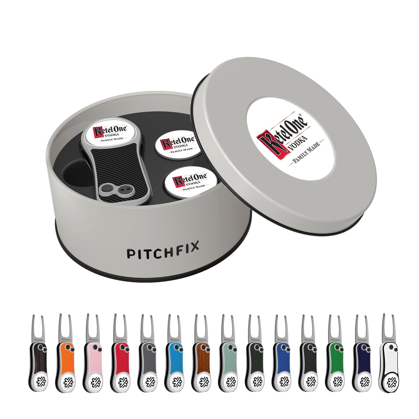 Pitchfix Hybrid Golf Divot Tool Deluxe Gift Set