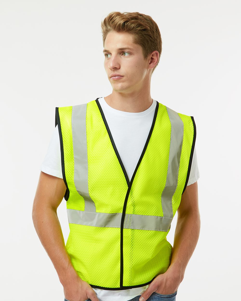 Unisex Hook-and-Loop Mesh Vest - 1571-1572