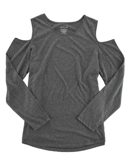 Women's Cold Shoulder Long Sleeve T-Shirt - T31