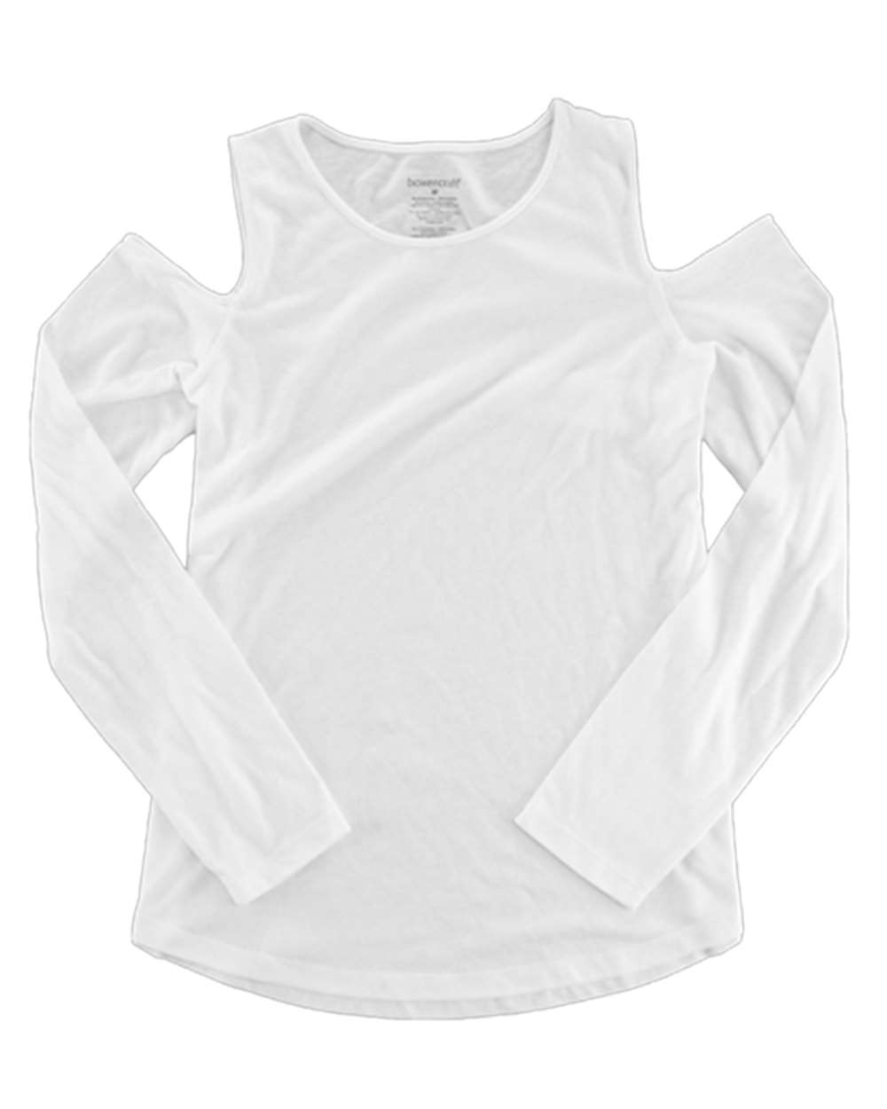 Women's Cold Shoulder Long Sleeve T-Shirt - T31