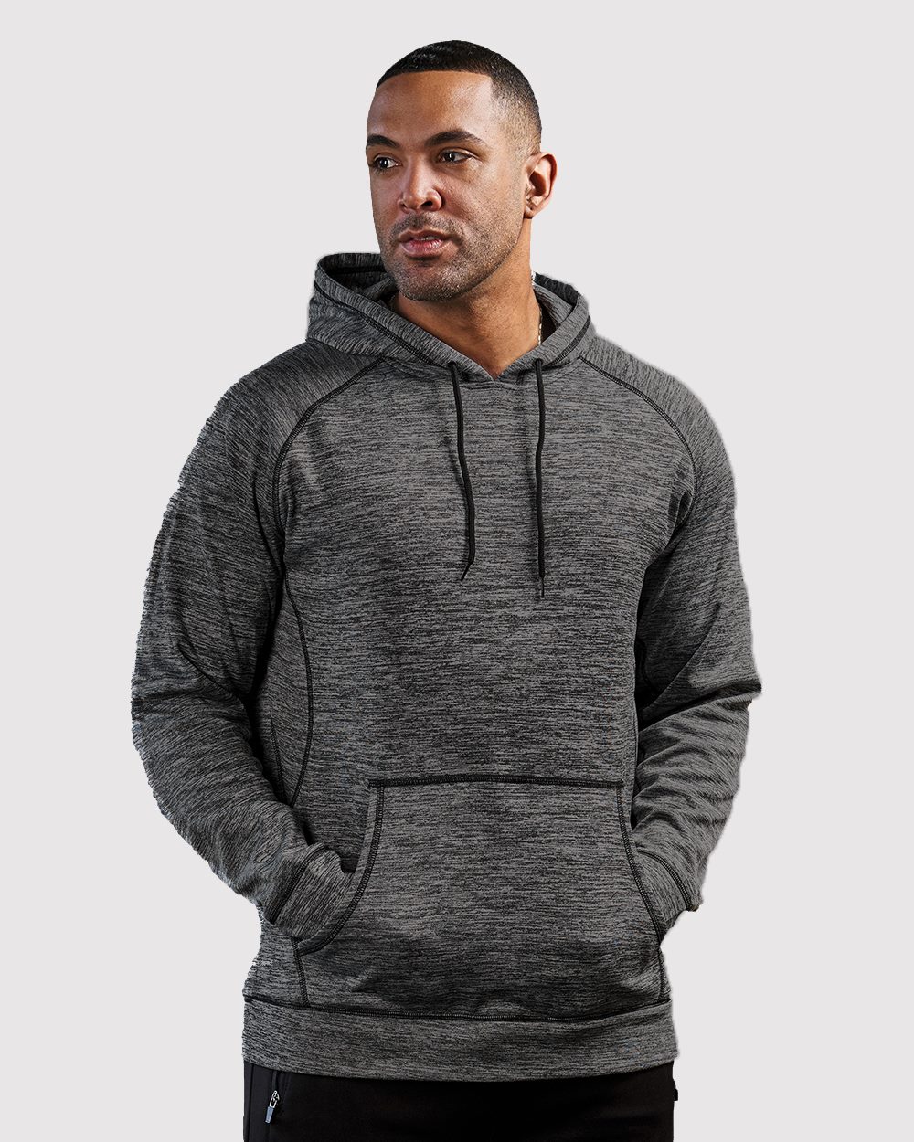 Men's Performance Raglan Hooded Sweatshirt - 8670