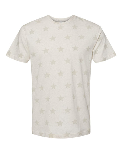 Men's Star Print Tee - 3929