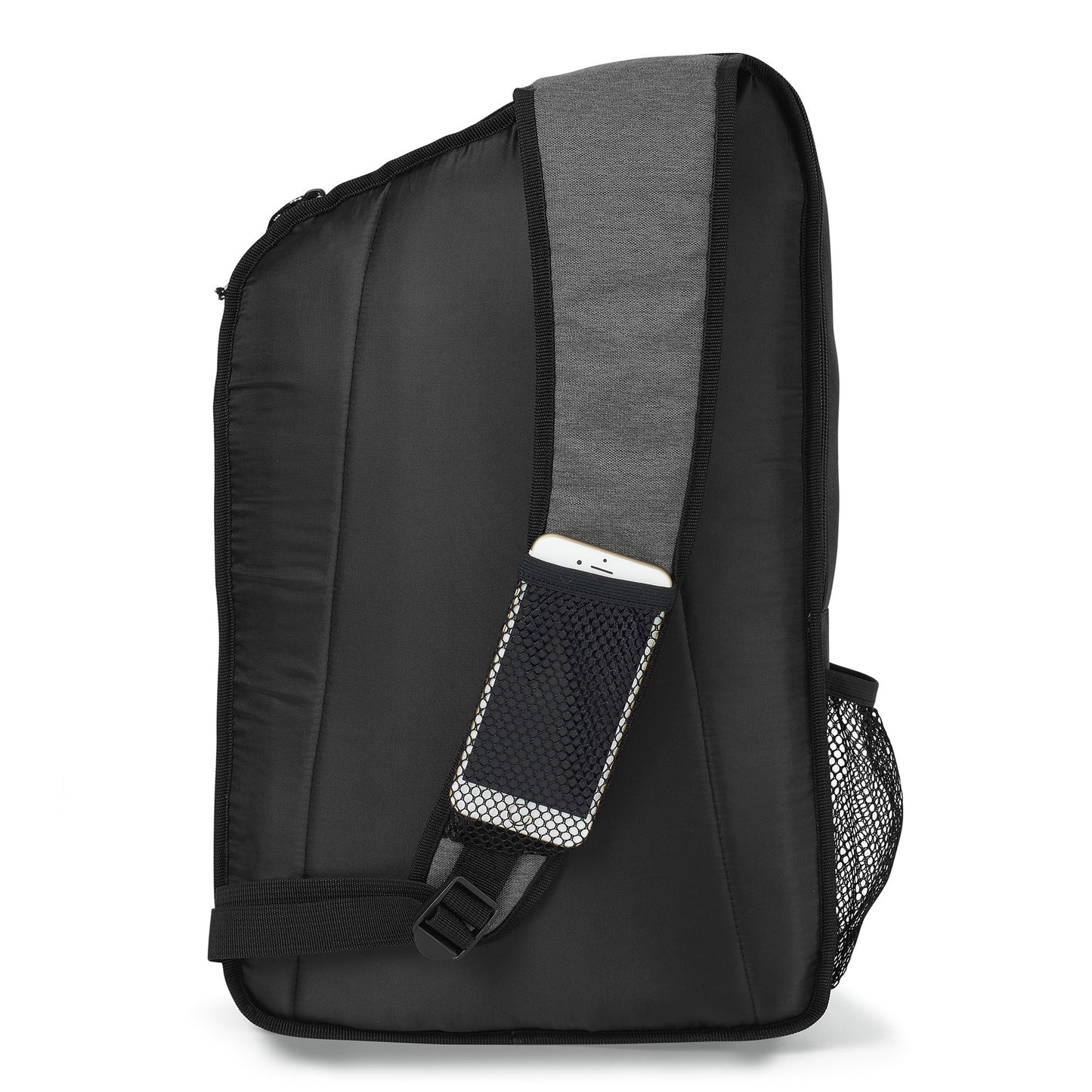 Black-Heather Grey McKinley Laptop Sling Bag