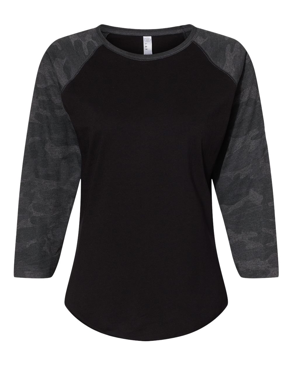 Women's Baseball Fine Jersey Three-Quarter Sleeve Tee - 3530