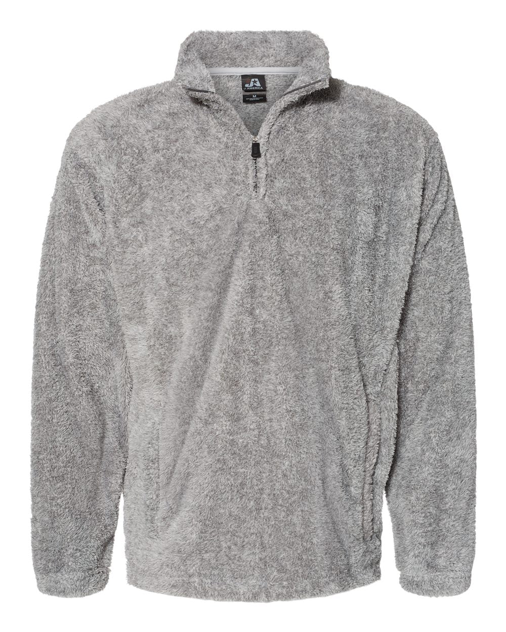 Unisex Boundary Shag Frosty Sherpa Quarter-Zip Pullover - 8464