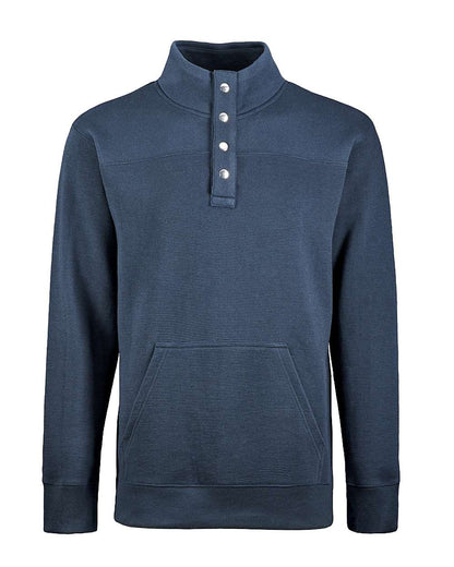 Men's Ripple Fleece Snap Sweatshirt - 8708