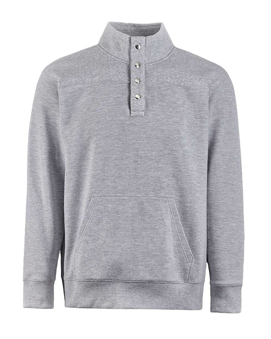 Men's Ripple Fleece Snap Sweatshirt - 8708