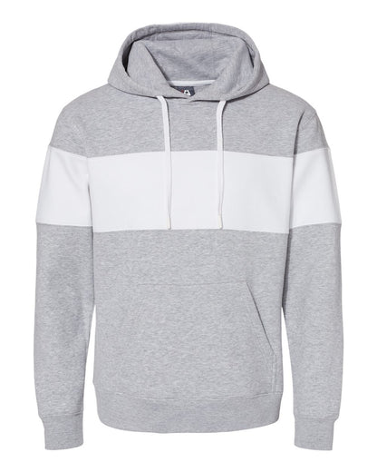 Men's Varsity Fleece Colorblocked Hooded Sweatshirt - 8644