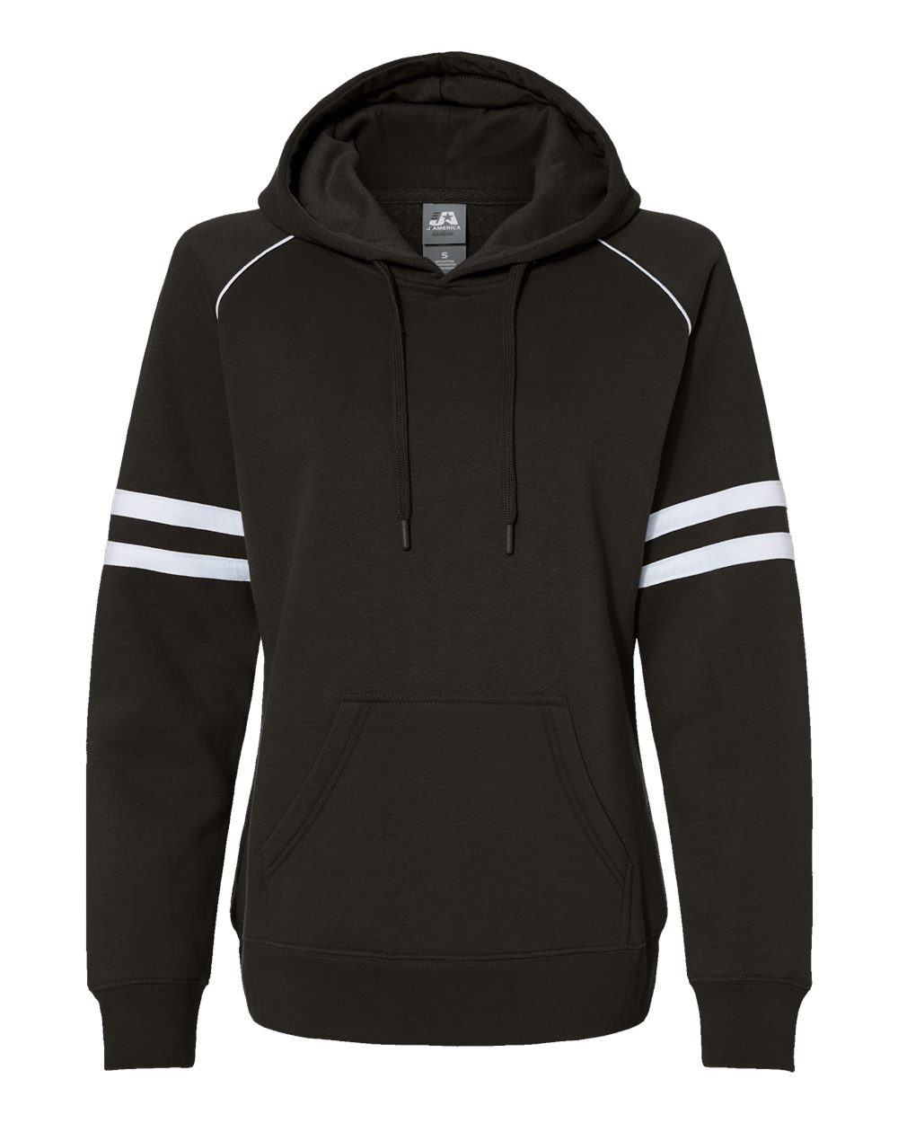 Women's Varsity Fleece Piped Hooded Sweatshirt - 8645
