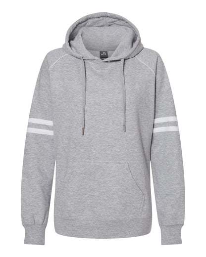 Women's Varsity Fleece Piped Hooded Sweatshirt - 8645