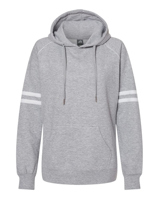 Women's Varsity Fleece Piped Hooded Sweatshirt - 8645