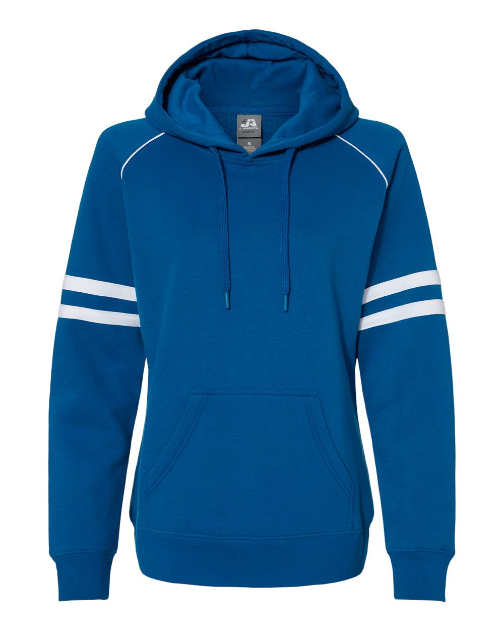 Women's Varsity Fleece Piped Hooded Sweatshirt - 8645
