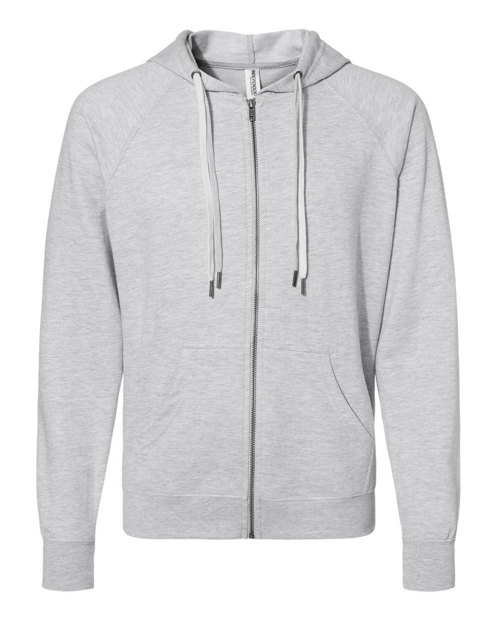 Unisex Icon Lightweight Loopback Terry Full-Zip Hooded Sweatshirt - SS1000Z