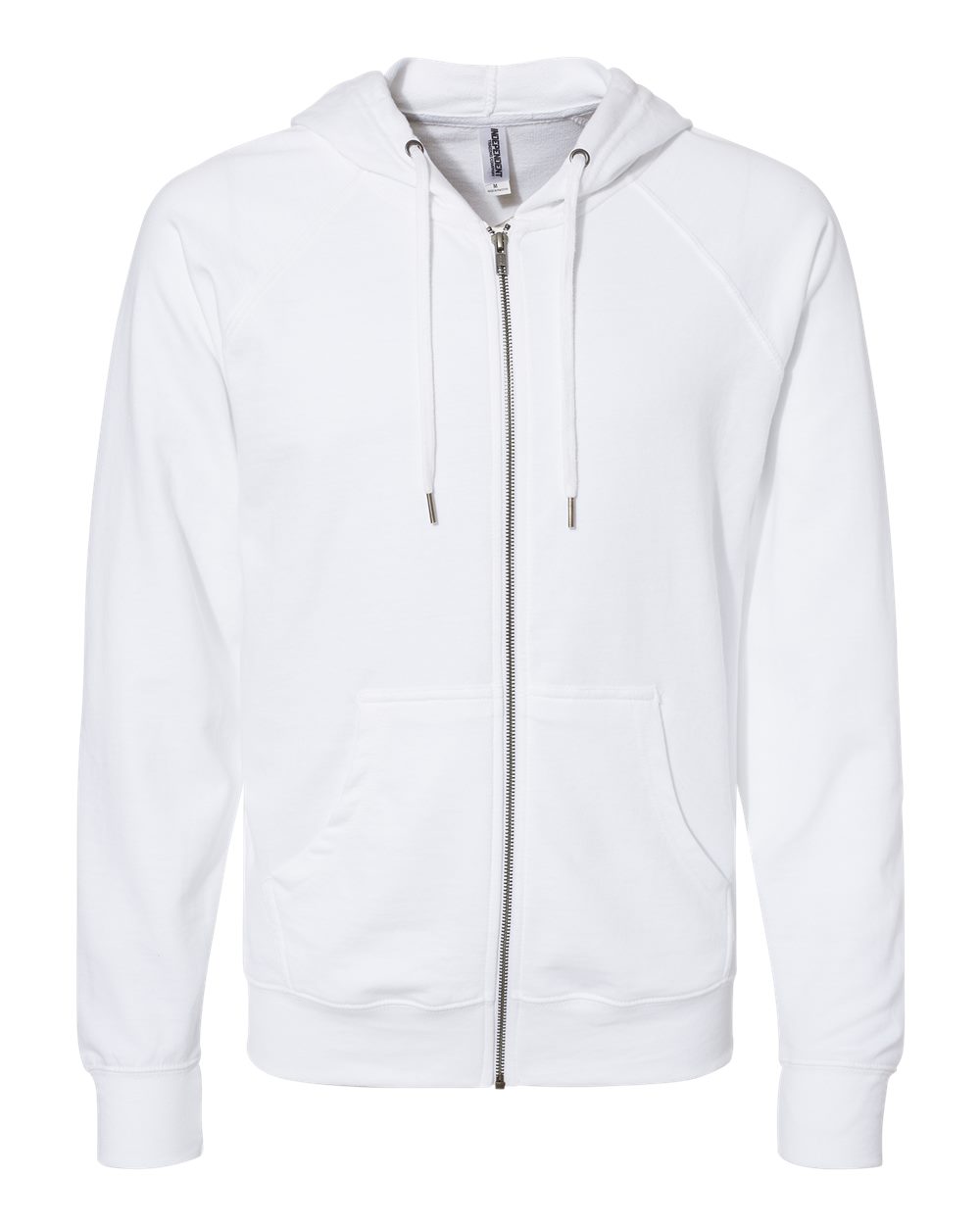 Unisex Icon Lightweight Loopback Terry Full-Zip Hooded Sweatshirt - SS1000Z