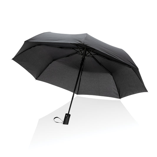 21" Impact AWARE™ RPET 190T Mini Auto Open Umbrella