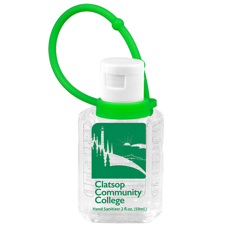 "Breeze" 0.5 oz Compact Hand Sanitizer Antibacterial Gel in Flip-Top Squeeze Bottle