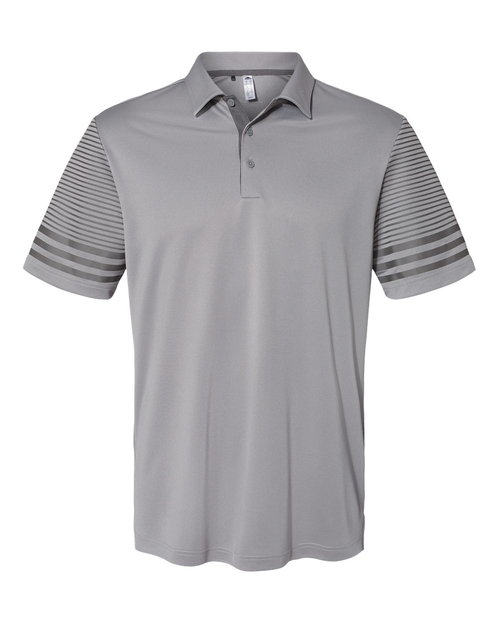 Men's Striped Sleeve Polo - A490