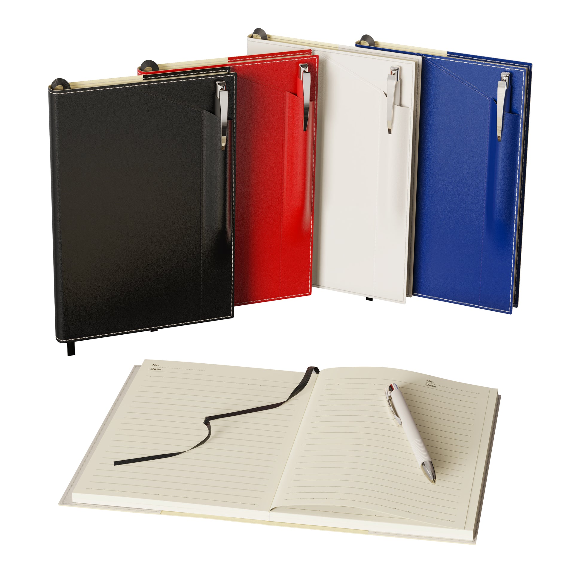 Bradford a5 refillable journal pen combo