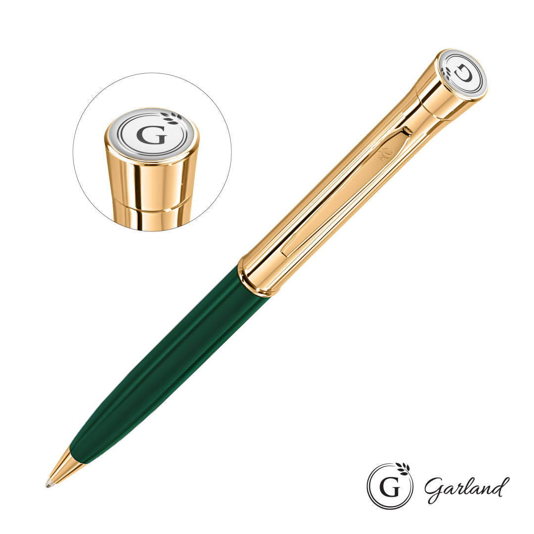 Garland® Monogram Twist Ballpoint Pen - Gold