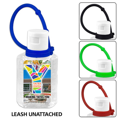 "Breeze" 0.5 oz Compact Hand Sanitizer Antibacterial Gel in Flip-Top Squeeze Bottle