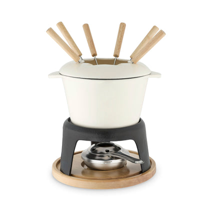 Twine Living® Cast Iron Fondue Set