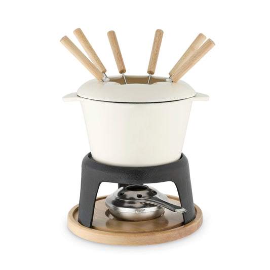 Twine Living® Cast Iron Fondue Set