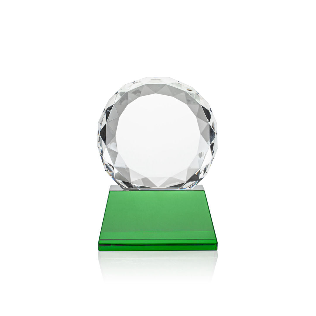 Seville VividPrint™ Award on Entwhistle Base - Green