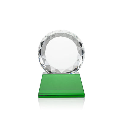 Seville VividPrint™ Award on Entwhistle Base - Green