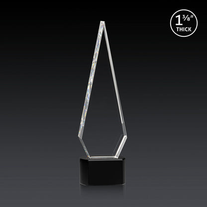 Springfield 3D Award on Paragon Base - Black