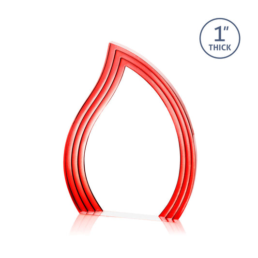 Tidworth Blaze VividPrint™ Award - Red