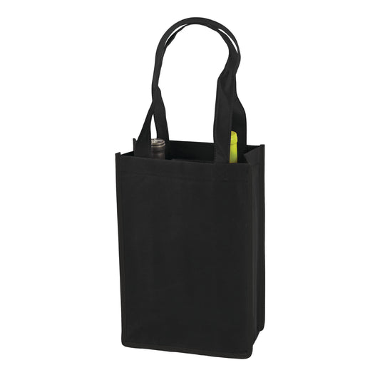 True® 2 Bottle Non-Woven Wine Tote
