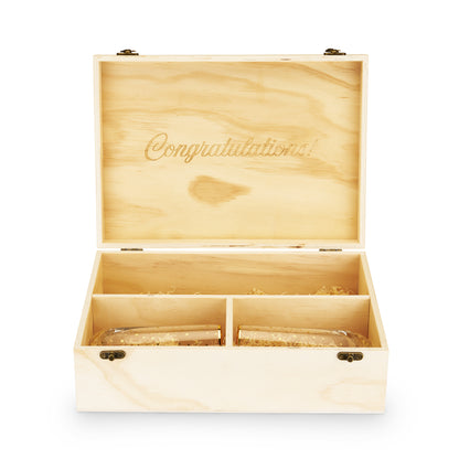 Twine Living® Celebrate Champagne Box and Flute Set
