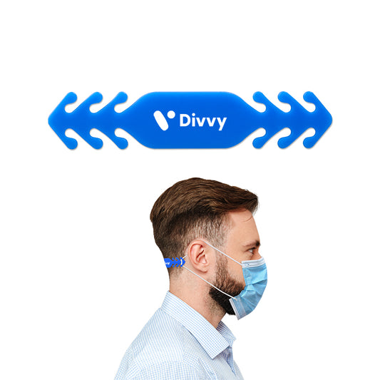 Blue 3 Position Face Mask Ear Saver