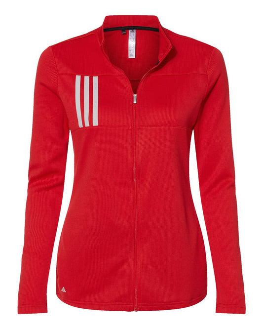 Women's 3-Stripes Double Knit Full-Zip Jacket - A483