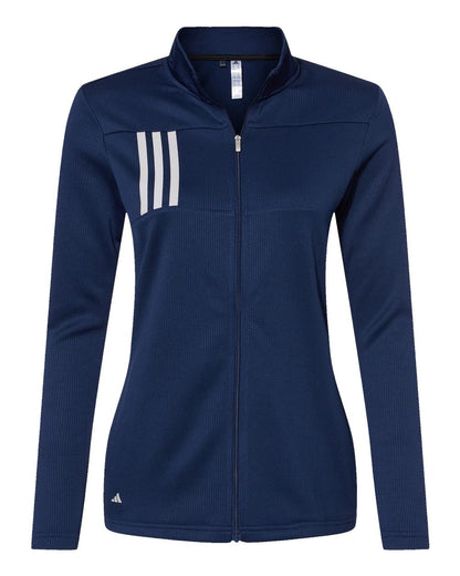 Women's 3-Stripes Double Knit Full-Zip Jacket - A483