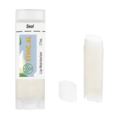 CLEAR Oval Lip Moisturizer With rPET Tube